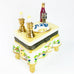 Porcelain Hinged Trinket Box Jewish Passover