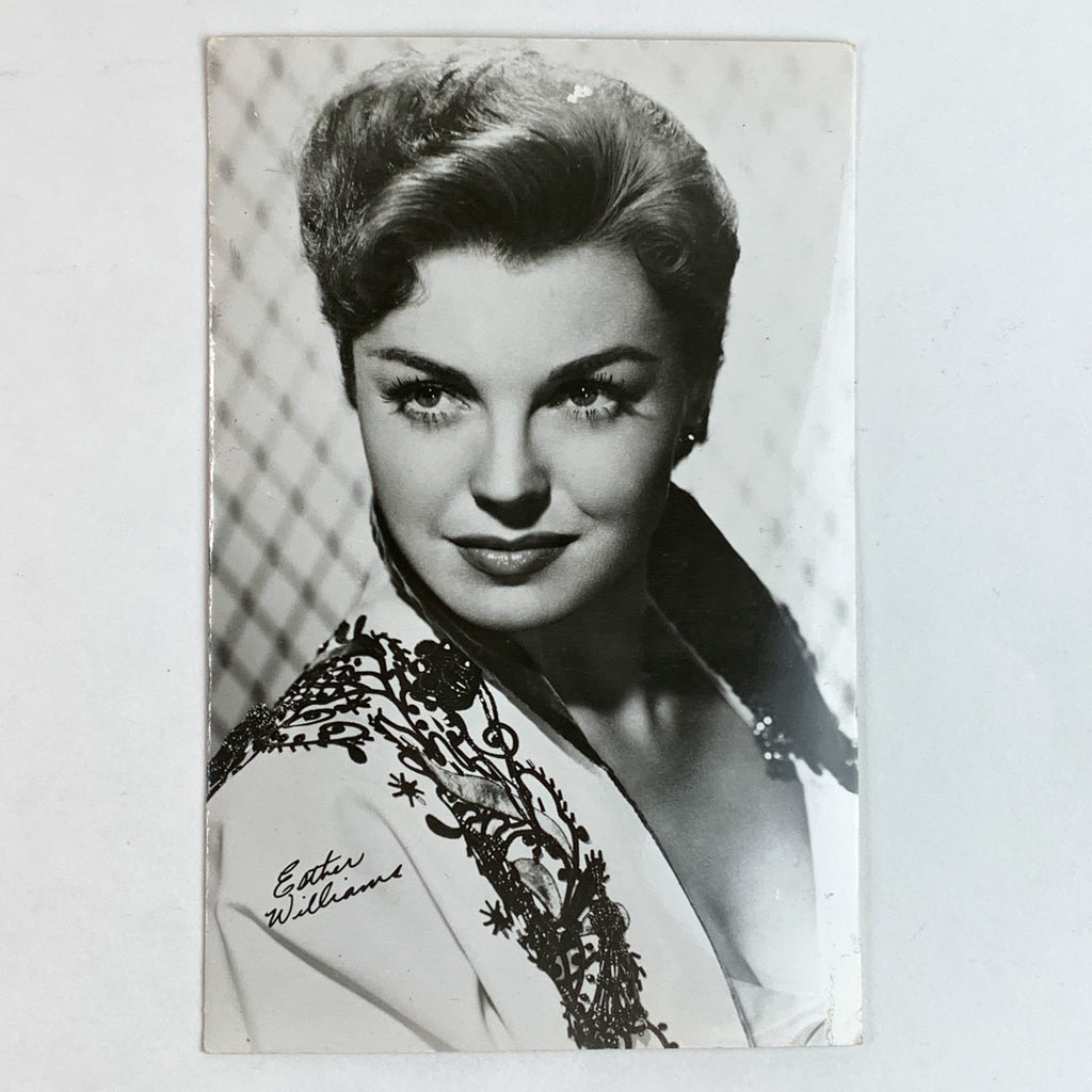 Vintage Esther Williams Movie Actress Kodak Photo Postcard Unposted