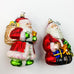 Santa Ornament Polish Mouth Blown Hand Painted Glass Christmas by Impuls