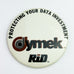 Dymek Rid Protecting Your Data Investment Software Advertising Button Pin 3"