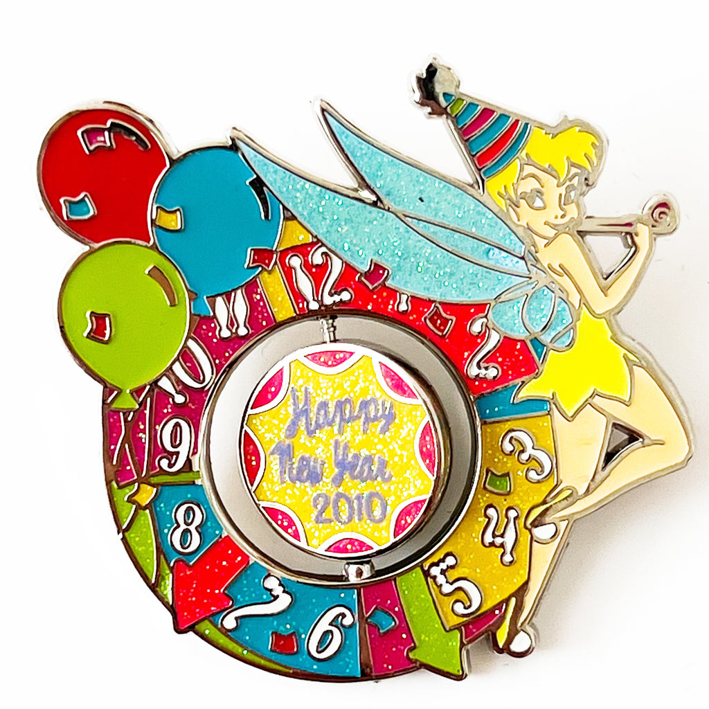 Disney Tinker Bell Cast Exclusive New Year’s Eve Spinner Pin