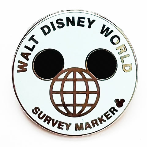 Disney Fun Icon Walt Disney World Survey Marker Hidden Mickey Pin