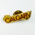 Canada Calgary Spellout Lapel Hat Pin