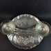 Vintage Farber & Shlevin Serving Tray w/Glass Bowls