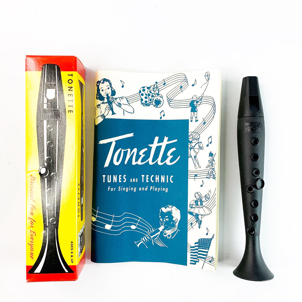 Vintage Tonette Plastic Flute Musical Instrument