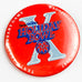 Vintage Sea Wolrd Holiday Bowl 10th Anniversary Game Pin Pinback Button