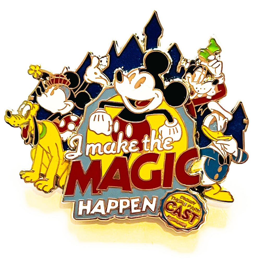 Disney Mickey Mouse I Make This Magic Happen Cast Exclusive First Release Pin