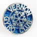 Vernon Gyro Club Snowflake Winter Lapel Pin