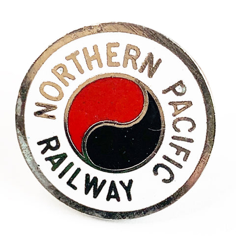 Northern Pacific Railway Lapel Hat Pin
