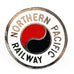 Northern Pacific Railway Lapel Hat Pin