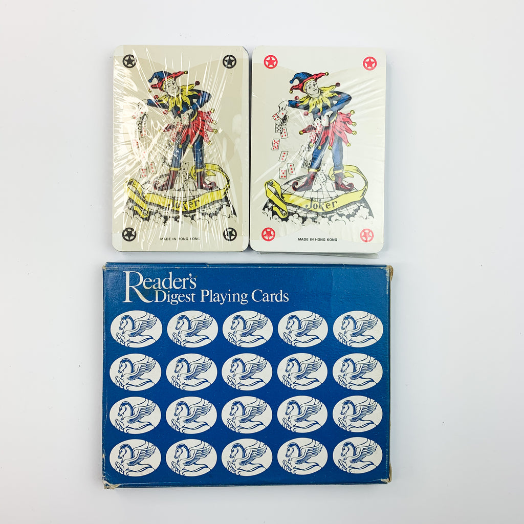 Readers Digest Playing Cards Hong Kong 2 Decks
