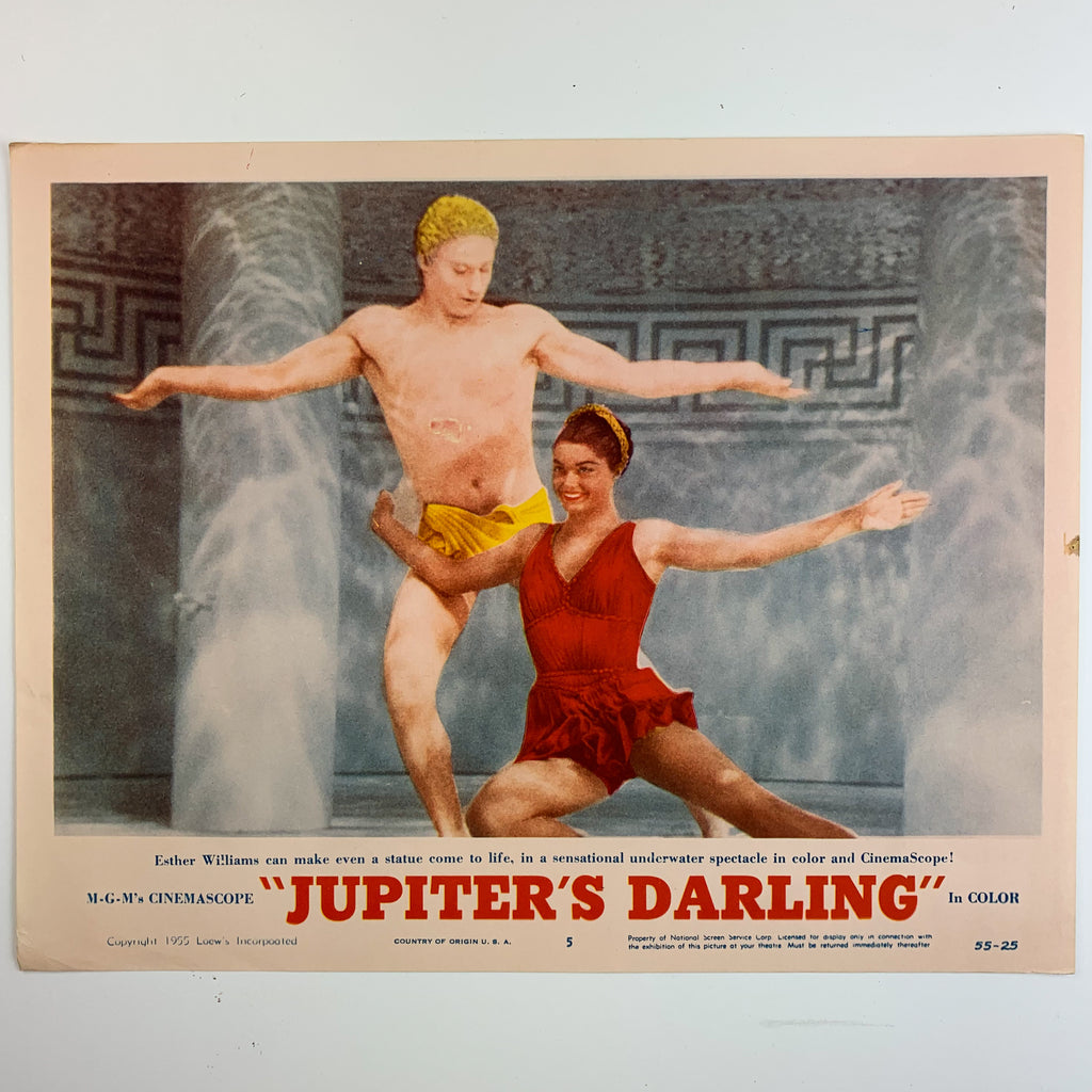 Jupiter's Darling In Color 1955 MGM Cinemascope Esther Williams Lobby Card
