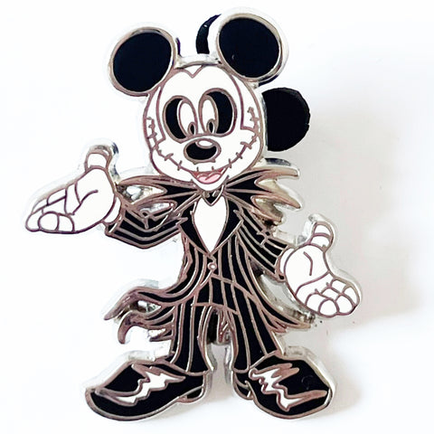 Disney Mickey Mouse as Jack Skellington  Nightmare Before Christmas Pin
