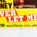 Vintage 1953 MGM Never Let me Go Clark Gable #8 Lobby Card