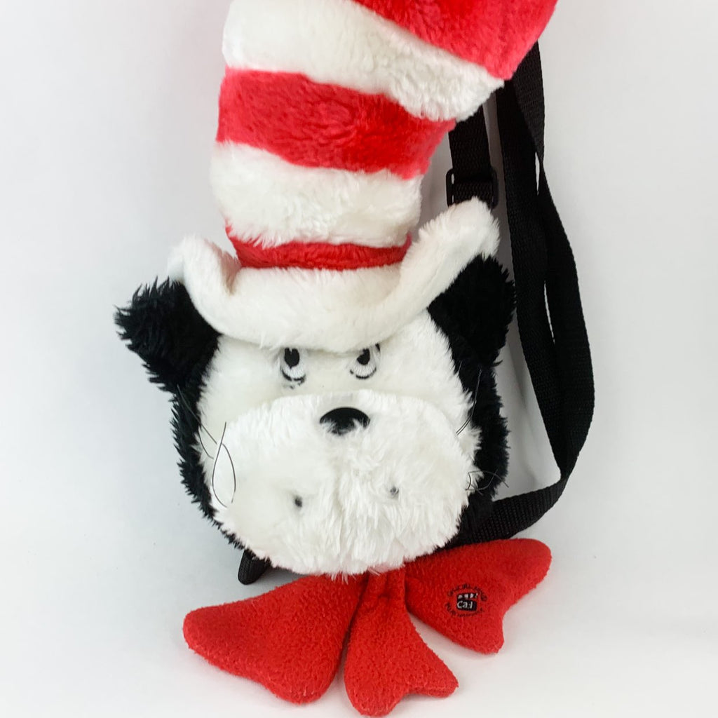 Dr. Seuss Cat In The Hat Backpack Plush