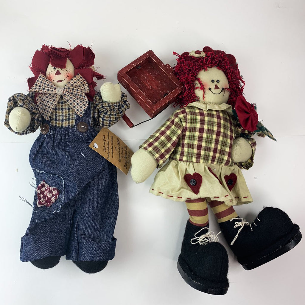 Sassy Woods Raggedy Ann 12” Doll Set