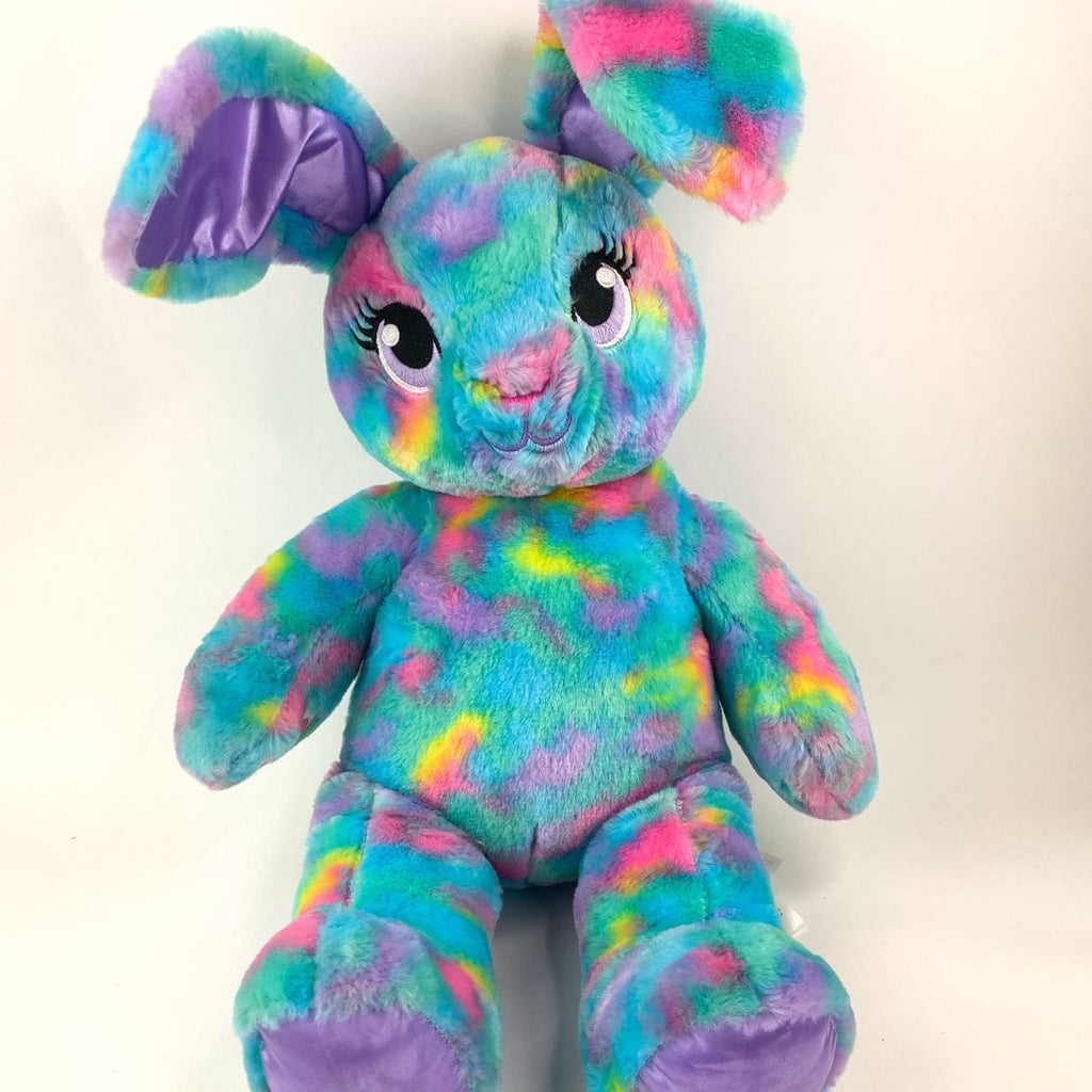 Build A Bear Tie Dye Plush Bunny