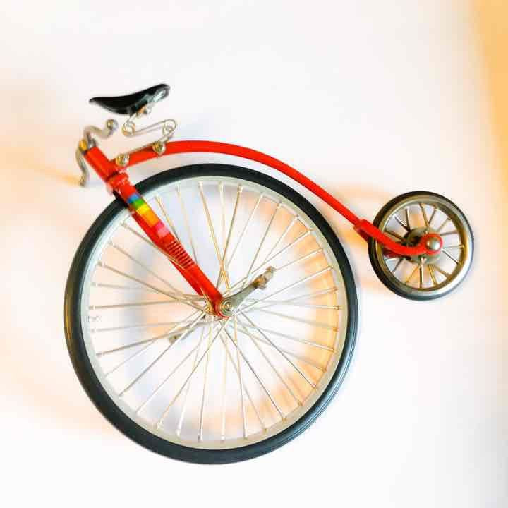 Die Cast Metal Bike Pennyfarthing Mini