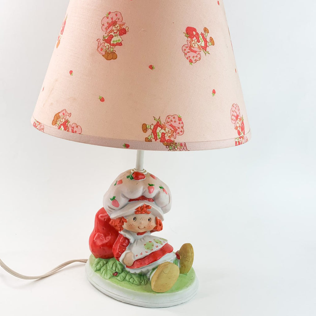 Vintage Strawberry Shortcake Lamp
