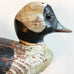 Vintage Hand Carved Duck Decoy By Vern