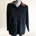 Vintage Jane Ashley Cheetah Collared Button Down