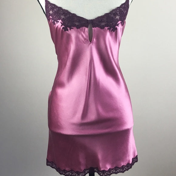 Victoria's Secret Silk Lace Slip Lingerie Nightie – The Stand Alone Victoria's Secret Silk Lace Slip Lingerie Nightie – The Stand Alone