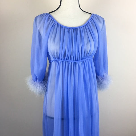 Vintage Jenelle Of California Mohair Nightgown