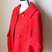 Vintage ILGWU Union Made Red Button Down Coat
