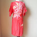 Vintage Floral 2 Pc Matching Blouse & Midi Skirt