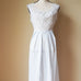 Vintage Movie Star Lace Sleeveless Nightgown