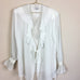 VTG Jordan Ruffle Detail White Long Sleeve Blouse