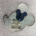 Disney Mickey Mouse Muti Color Jeweled Head Pin