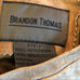 Brandon Thomas Leather Long Skirt