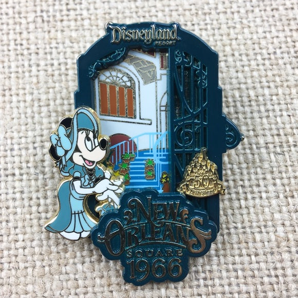 Disneyland Resort New Orleans Square 1966 Opens Minnie Pin