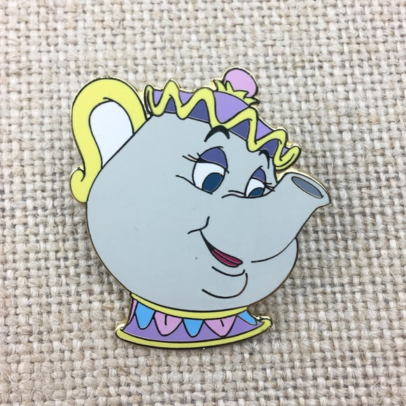 Disney Beauty and Beast Mrs Potts Tea Pot Pin