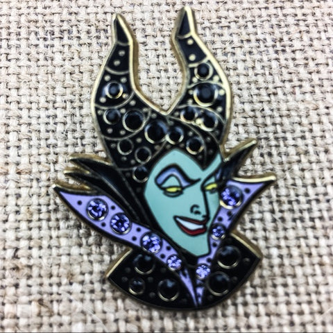 Disney Maleficent Jeweled Sleeping Beauty Pin