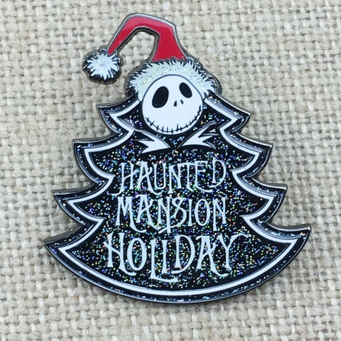 Walt Disney Imagineering World Santa Jack Skellington Tree Holiday Pin