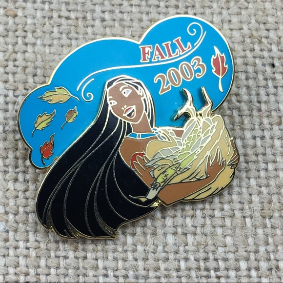 Disney Cast Member Exclusive Pin Featuring Pocahontas 3D LE 2003 Fall Pin