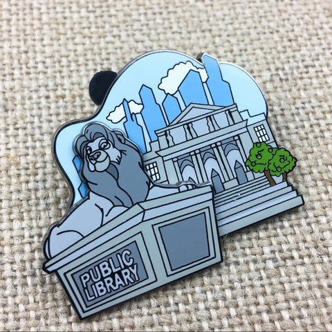 Disney Lion King NYC New York Public Library Pin