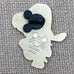 Disney Villians Peter Pan Captain Hook Jeweled Hat Pin