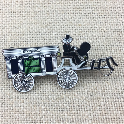 Disneyland Resort Haunted Mansion Ezra Driving Hearse Disney Exclusive Pin