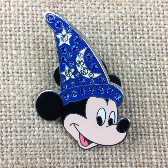 Disney Sorcerer Mickey Mouse Jeweled Hat Pin