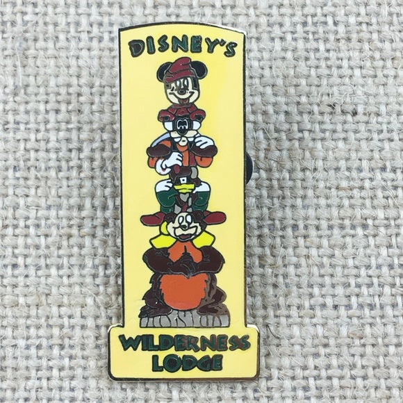 Disney Wilderness Lodge Resort Totem Pin