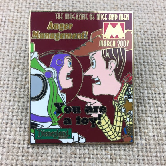 Disney DLR Toy Story Magazine Collection Limited Edition Pin