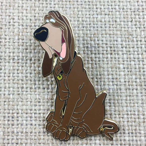 Disney Trusty Bloodhound Lady and the Tramp Dog Pin