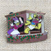 Disney Daisy and Donald Duck Holiday Christmas Slider Pin