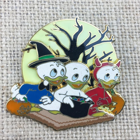 Disney Huey Dewey Louie Halloween 3D Pin