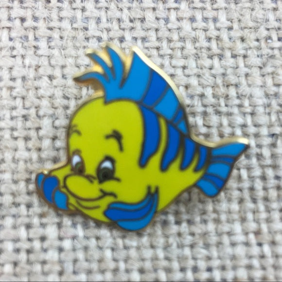Disney Flounder Giggling The Little Mermaid Pin