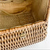 Vintage 60’s Asian Wicker Rattan Handle Purse