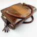 Vintage | Crocodile Skin Shoulder Satchel Bag